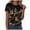 Dark Gray, variant on TOWED22 Halloween Shirts for Women Magical Halloween Shirt Cute Ghost Graphic Tees Spooky Season Casual Short Sleeve Fall Tops(Dark Gray,3XL)