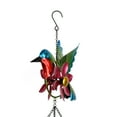 thumbnail image 5 of Mainstays Outdoor 33" H Hummingbird and Flower Metal Wind Chime, 5 of 10