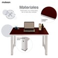 thumbnail image 4 of Mubson Escritorio para Oficina o Estudio con Amplia Superficie de 100x50 de Madera MDF. Mesa para Laptop. Escritorio Gamer Mubson  Minimalista, 4 of 7