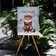 thumbnail image 4 of Hello Winter Ragdoll Smiling in Red Scarf Hat Welcome Christmas Vertical Matte Canvas Poster Cat Lover Kitten Owner Gifts Idea Wall Art Home Decor - 00017, 4 of 5