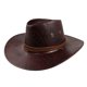 thumbnail image 1 of Sombrero de vaquero occidental personalizado, de cuero, a la moda, para exteriores, con visera para el sol, para verano, 1 of 8
