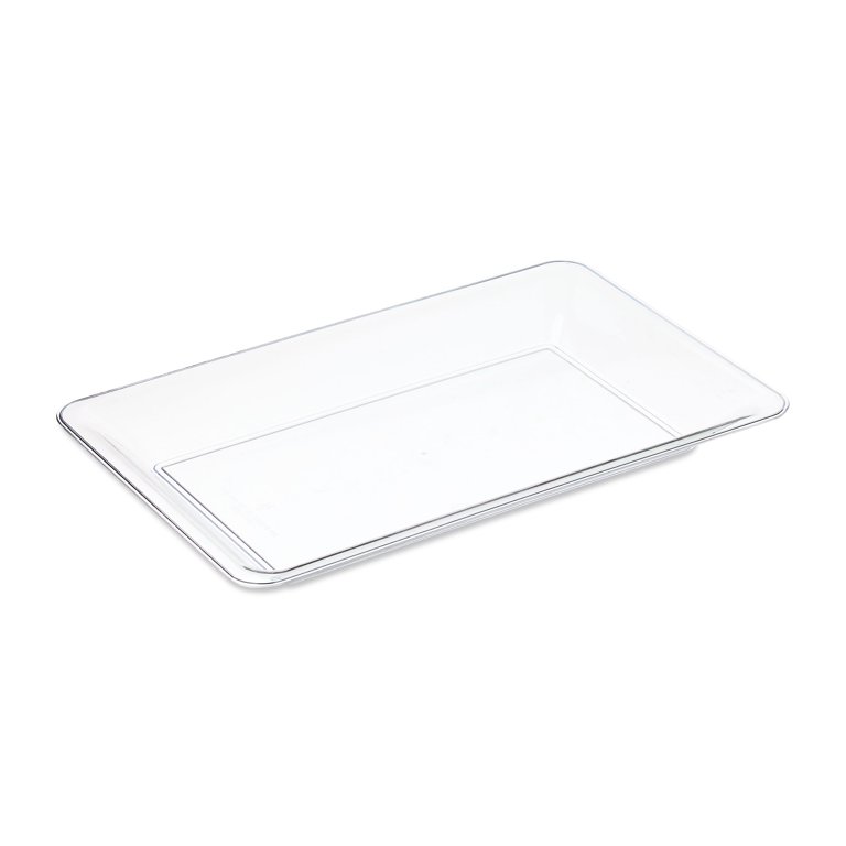 MUKCHAP 60 cestini in plastica rossa per fast food, 23 x 14,5