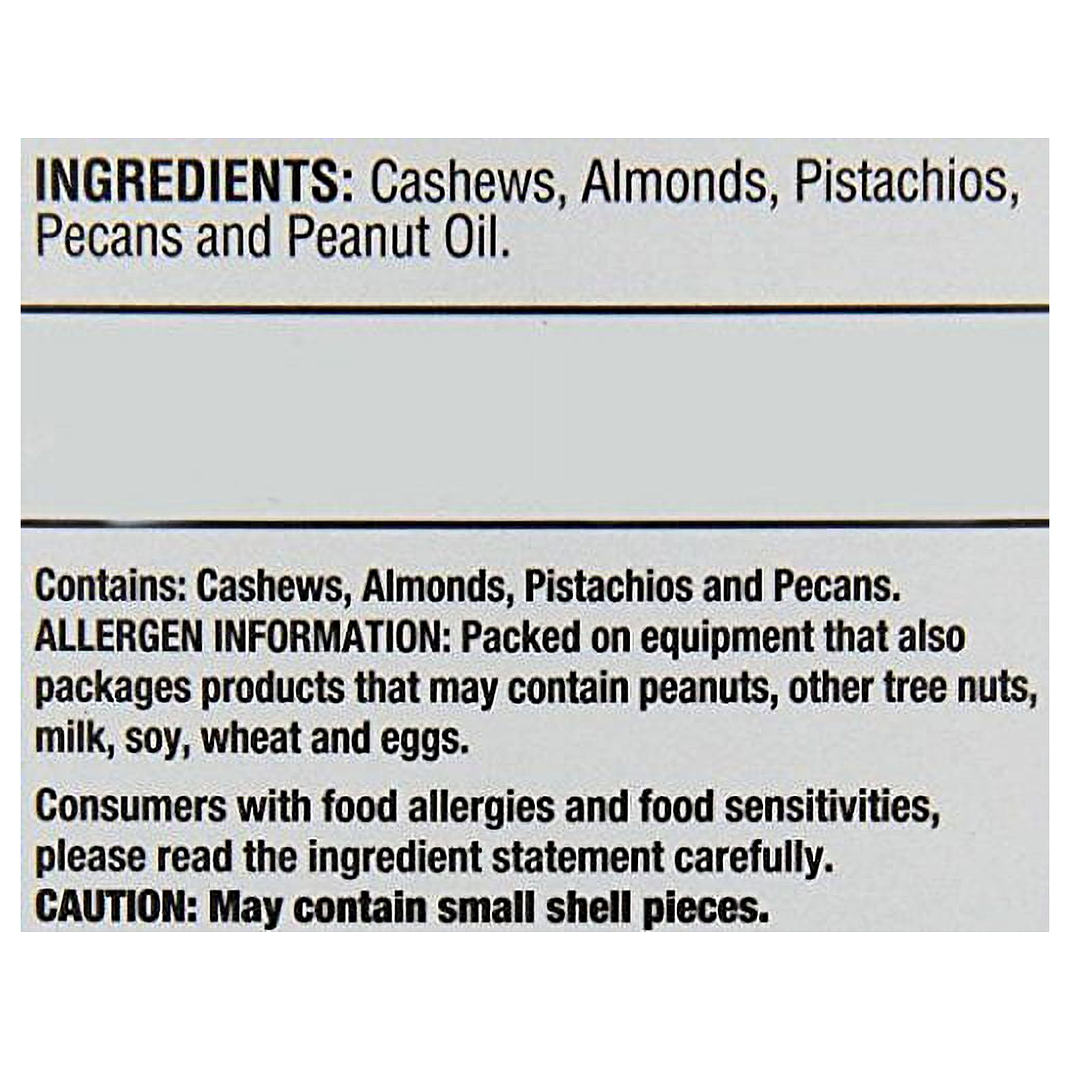 Kirkland Signature Extra Fancy Unsalted Mixed Nuts 2.5 (LB) (Pack of 2, Totaling 5 Pounds)