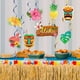 thumbnail image 3 of Flor Tropical Palma Flamenco Decoración Papel Tropical Playa Fiesta de cumpleaños Suministros, 3 of 5