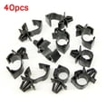 thumbnail image 2 of 40X Plastic Fasteners Car Wiring Harness Fixed Clips Auto Route Tie Cable Clamps, 2 of 7