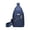 Blue, variant on Crossbody Small Sling Backpack Sling Bag for Women Men, Chest Bag Daypack Crossbody for Travel Sport Running Hiking (Blue)