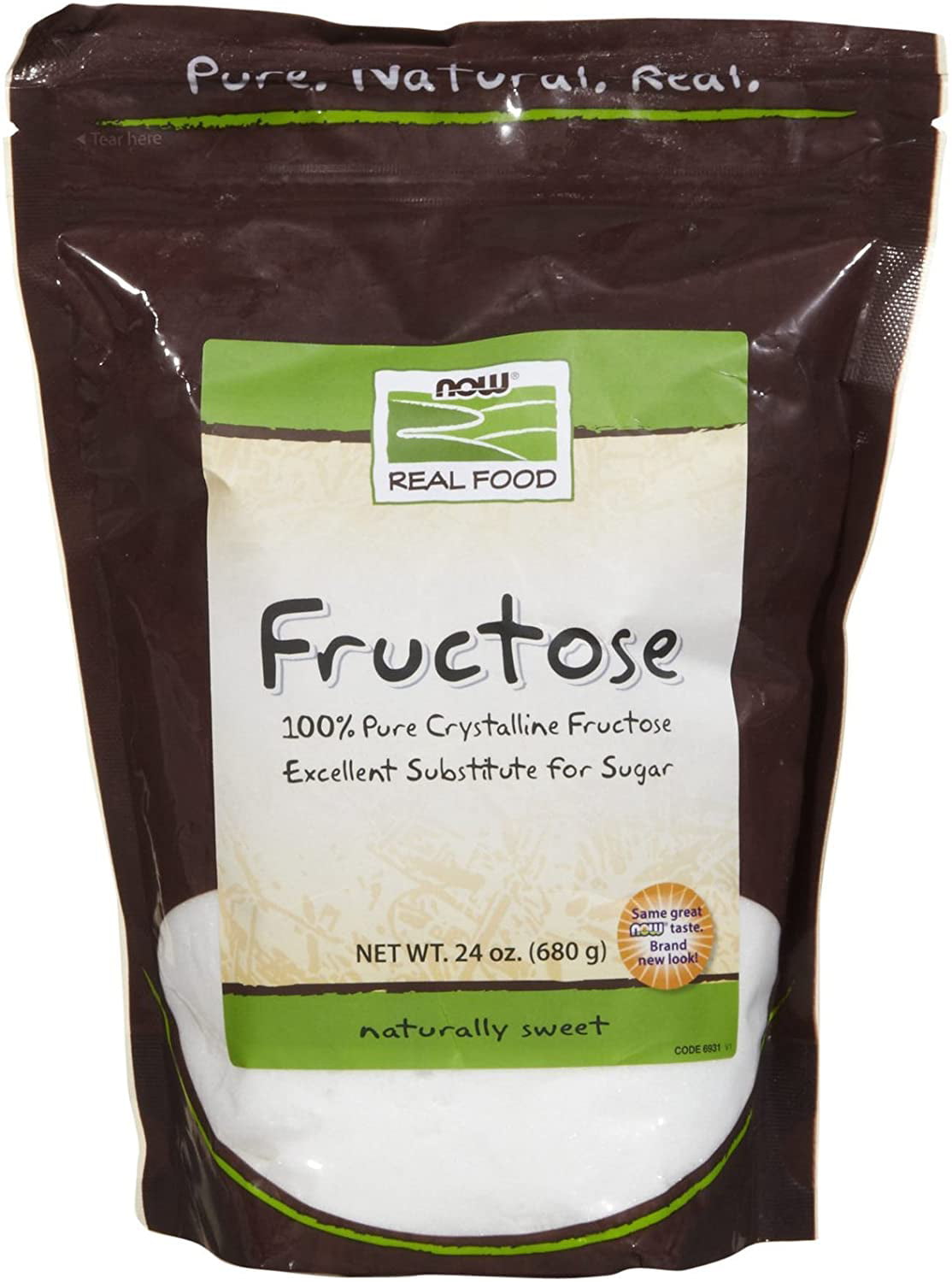  NOW Foods, Fructose, Pure Crystalline Frustose, Excellent  Substitute for Sugar, Certified Non-GMO and Kosher, 3-Pound (Packaging May  Vary) : Sugar Substitute Products : Grocery & Gourmet Food