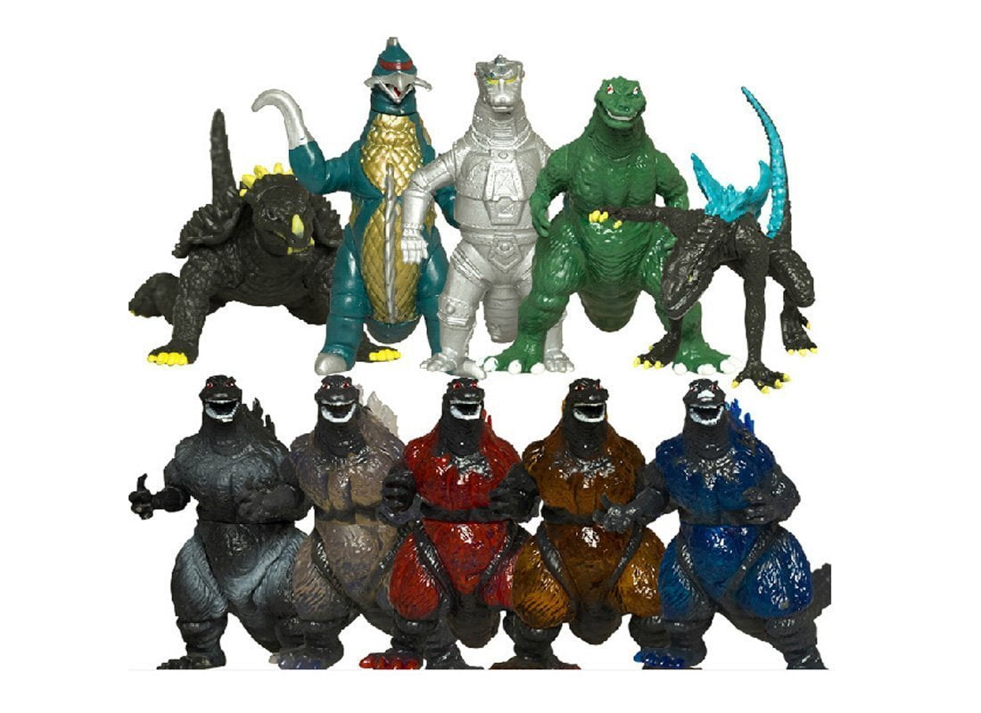 10pcs Mini Dinosaur Toy Godzilla Action Figure Toys Kids Gift 