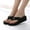 Black-E, variant on Womens Flip-Flops, Thongs Sandals Durable Comfort Slippers for Beach Beige 8.5(41)