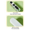thumbnail image 4 of 4-Section Portable Pill Organizer for Travel, Transparent Compact Medication Storage Box with Secure Locking, Daily Vitamin Dispenser, 4 of 7