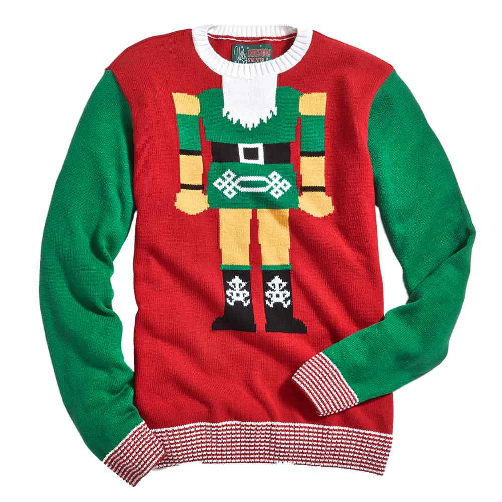 ugly sweater nutcracker
