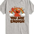 thumbnail image 3 of Sesame Street - You Are Enough Elmo - Toddler and Youth Short Sleeve Graphic T-Shirt, 3 of 5