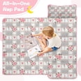 thumbnail image 4 of Pioneer Flower Floral Print Pattern Toddler Nap Mats for Kids Preschool,Sleeping Mat Bag or Kids,Toddler Sleeping Bag,Toddler Nap Mat or Daycare, 4 of 6