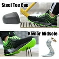 thumbnail image 3 of Furuian Steel Toe Shoes for Men Women Lightweight Safety Shoes Comfortable Steel Toe Sneakers Warehouse Industry Work Shoes, 3 of 7