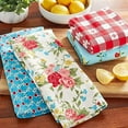 thumbnail image 3 of The Pioneer Woman Sweet Rose Kitchen Towel Set, Multicolor, 16"W x 28"L, 4 Piece, 3 of 7