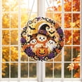 thumbnail image 5 of OVFUIZ Halloween Diamond Art Painting Kits for Adults Ghost Pumpkin Acrylic Window Hanging Decor DIY Sparkling Ornament Fall Home Decoration, 5 of 5
