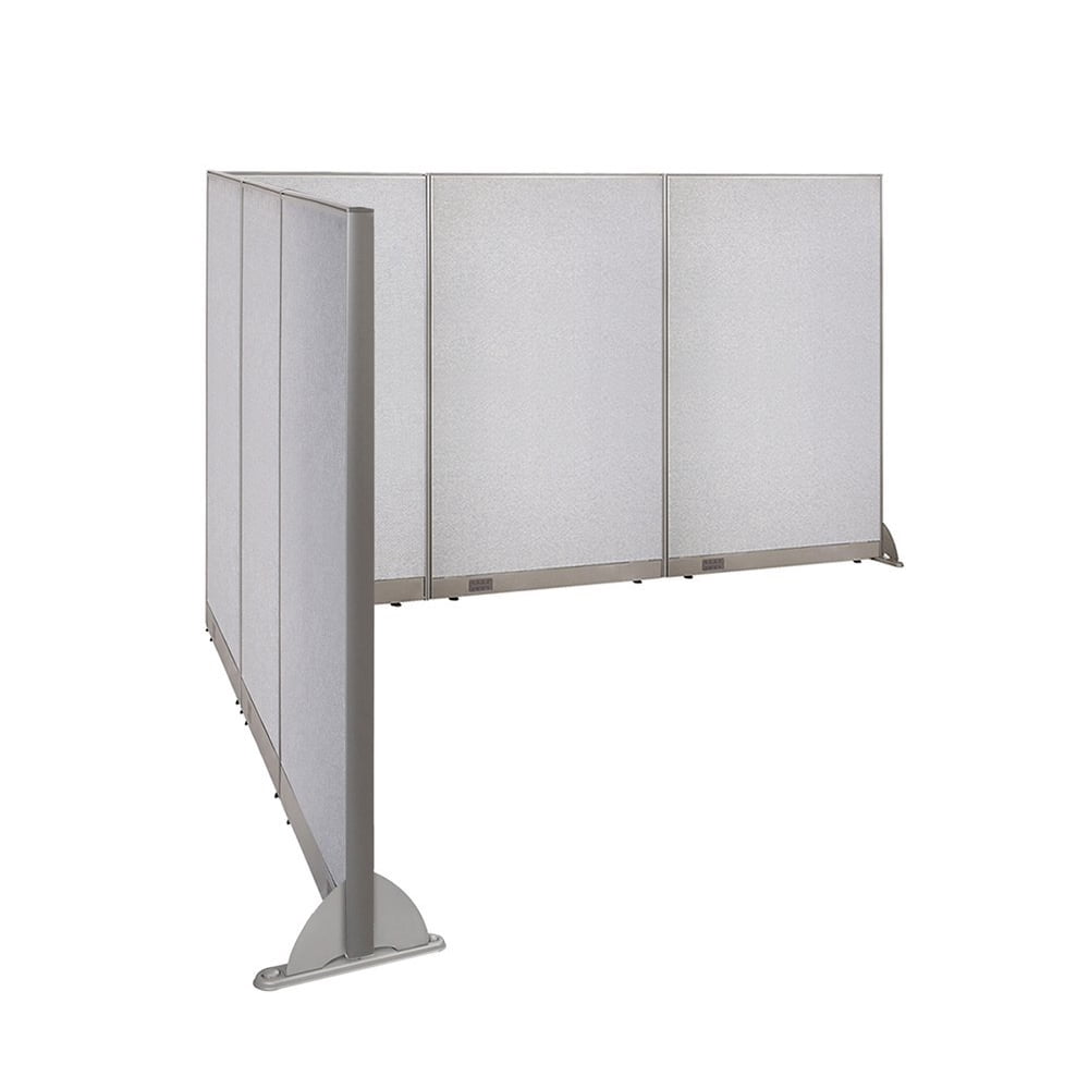 GOF LShaped Freestanding Office Partition 120D x 132W x 72H / Office