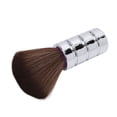 thumbnail image 3 of Barber Face  Brush, Barber Neck Duster Brush Electroplating Process  For Hair Salon Silver, 3 of 8
