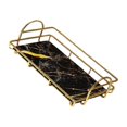 thumbnail image 1 of Iron Storage Shelves Wire Vanity Organizer Rack for Dresser and Countertop Dark Blue, 1 of 8