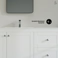 thumbnail image 4 of 48" Vanity Sink Top in Glossy White, 4 of 10