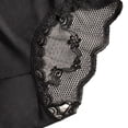 thumbnail image 5 of Xdegoge Lace Panties for Women Cheeky Underwear Mid Rise Briefs with Sheer Floral Side Panels Elegant Breathable Stretch Lingerie Soft Comfortable Intimates, 5 of 5