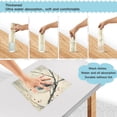 thumbnail image 4 of 6 Pieces of Kitchen Towels 11x11Inch Kitchen Dish Cloths Kitchen Dish Towels Reuseable Cleaning Cloths Blue Painting Bird, 4 of 9