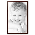 thumbnail image 2 of ArtToFrames 29" x 47" Matte mahogany Diploma Picture Frame, 29x47 inch Brown Wood Poster Frame (WOM-5108), 2 of 7