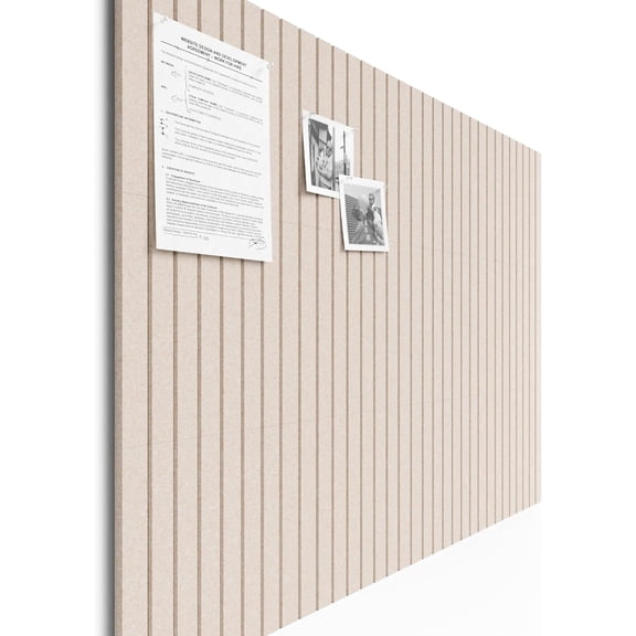 Large Felt Bulletin Board 48 x 36 in, Cork Board Alternative Wall Pin Board, 12-Pack Felt Boards for Home Office Classroom, Oatmeal