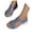 Light Blue, variant on Ladies Slip On Sneakers Comfortable Walking Shoes for Travel & Work Women's Breathable Knit On Wedge Sandals For Outdoor Leisure