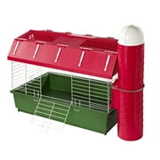 Angle View: CENTRAL - SUPER PET/PETs INTL BARN HABITAT WITH SILO 30X18