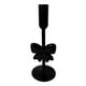 thumbnail image 1 of Juego de Candelabros Navideños de Cristal Transparente con Lazo | Portavelas de 25 y 20 Cm | Lazo Rojo Decorativo | Decoración Navideña para La Mesa | Paquete de 2, 1 of 6