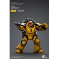 thumbnail image 2 of JoyToy Warhammer 40K: Imperial Fists Legion MkIII Despoiler Sargeant with Power Fist 1:18 Scale Figure, 2 of 7