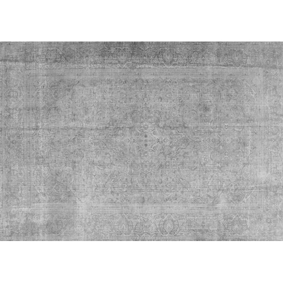 Ahgly Company Indoor Rectangle Persian Gray Traditional Area Rugs, 2' x 5'