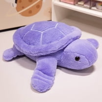 13.8in Turtle Stuffed Animal Plush Toy , Toy Pillow for Christmas, Birthday Gift，Sofa Bed Home Decoration，Purple