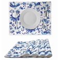 thumbnail image 1 of Manteles Individuales para Mesa, 4 pz Tapete Rectangular de Tela Fina Premium, Resistente e Impermeable, Medida 35 cm x 45 cm, 1 of 9