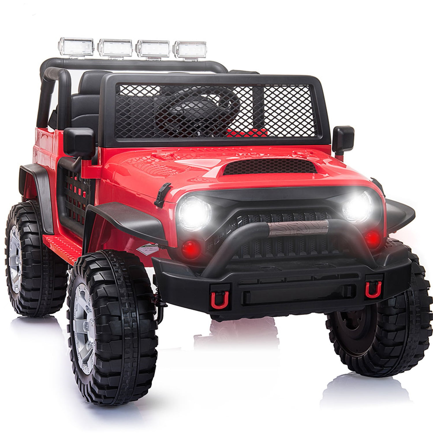 CIPACHO 12V Battery Powered Electric Car, 3 Speeds Kids Ride On Car for Kids 3-8 Years, SUV Toy Car with Remote Control RC, MP3, Red CIPACHO 12V Battery Powered Electric Car, 3 Speeds Kids Ride On Car for Kids 3-8 Years, SUV Toy Car with Remote Control RC, MP3, Red