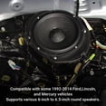 thumbnail image 3 of RULLINE 5"x7" 6"x8" to 6.5" Door Speaker Adapter Brackets Compatible with Select 1992–2014 Ford Lincoln Mercury Vehicles Solid ABS Spacer Mounting Plates, 3 of 6