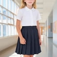 thumbnail image 2 of CAUYDY 2T 3T 4T 5T Toddler Baby Girls Pleated Mini Skirt 6T 8T 9T Kids Girl High Waist Tennis Skirts 10-14 15-18 Teen Girl School Uniform Skirt Summer Spring (Sizes 12-13 Years,Navy), 2 of 4