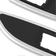 thumbnail image 4 of Side Turn Signal Light Bezel 13250944 Side Marker Repeater Light Cover Frame for INSIGNIA A MK1 ASTRA H MK5 Silver, 4 of 4