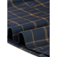 thumbnail image 5 of INSPIRE CHIC Robe Sans Manches à Carreaux pour Femme à Bretelles avec Fermeture Éclair devant Bleu Marine P, 5 of 5