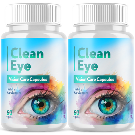 Clean Eye Vision Care Pills Advanced Formula Eye Health Supplement CleanEye 120 Capsules