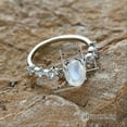 thumbnail image 4 of EOEMY 925 Silver,Gold Plated Women Oval Rings Cute Moonstone Jewelry Size 5-12-Rose Gold+White-8, 4 of 5