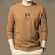 thumbnail image 3 of Sudaderas para hombre, cuello redondo, sin capucha, ropa para hombre, jersey, top sencillo, cuello redondo, camiseta blanca, estilo coreano de otoño, ofertas, 3 of 5