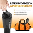thumbnail image 3 of LAMPICK Electric Protein Shaker Bottle 24oz, USB-C Rechargeable Automatic Protein Mixer Cup, BPA-Free Tritan Shaker Cup for Protein Powder, Gym Fitness and Travel, 3 of 8