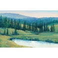 thumbnail image 2 of OToole, Tim 18x13 White Modern Wood Framed Museum Art Print Titled - Mountain Retreat II, 2 of 4