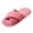 Pink, variant on Slippers for Women Cordurory Open Toe Memory Foam House Bedroom Slides Sandals Shoes Cozy Home Slip on