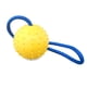 thumbnail image 1 of Cuerda De Goma Juguete De Bola Cuerda Flexible Molar Masticar Juguete Interactivo Portátil Molar Juguete No Tóxico Cuerda De Limpieza De Dientes Bola Para Mascotas Hogar Al Aire Libre seitruly PT001684-01, 1 of 7