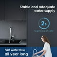 Waterdrop WDRF10 Under Sink Water Filter, Replacement 10UA Under