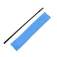 thumbnail image 1 of Mosiee Silicone Flute Cleaning Rod With Absorbent Cloth 34.6Cm Multifunctional Instrument Cleaner For Flutes & Piccolos Pink Blue Grey, 1 of 9