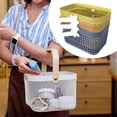 thumbnail image 4 of S SERENABLE Shopping Baskets Practical Handheld Storage Crate for Toys Cosmetics Kitchen, 4 of 7
